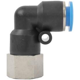 Aircraft - Pu Hose Fitting Elbow 10mm-3/8 F - 2 Pack