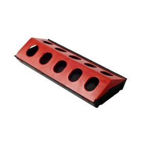 Poltek - Poultry Oval Hole Feeder 4/100 - 2 Pack