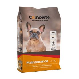 Complete - Maintenance Dog Food Small-Gt 2kg - 2 Pack