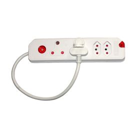 Current M/Plug 4Way 2X16A 2X5A - 2 Pack