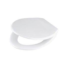 Wirquin - Toilet Seat Neon Pp Pl Hinge White900g - 2 Pack