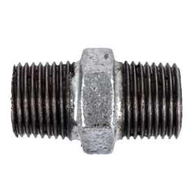 K-Brand - Nipple Galv Hex 50mm - 2 Pack