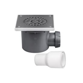 Wirquin Tourbillon Stainless Steel Shower Waste Trap