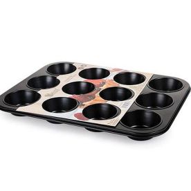 Muffin Pan - Non-Stick - 12 Hole - 2 Pack