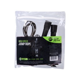 Skipping Rope - High Speed - Cable - Black - 3m - 2 Pack