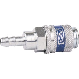 Gav - Hardened Steel Quick Coupler - Hose Tail - 8mm - 2 Pack
