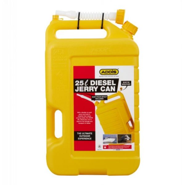 Addis - Diesel Jerry Can - 25 Litre