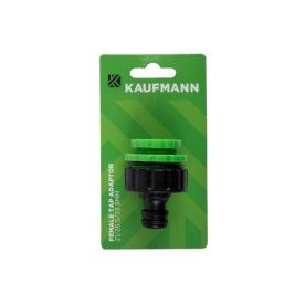 Kaufmann Tap Adaptor 1/2In-3/4In-1In