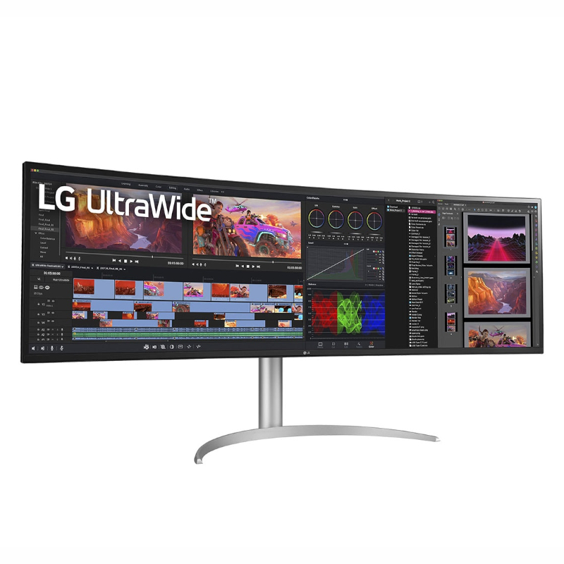 Lg 49" Ultrawide Dual Qhd Curved Monitor With Hdmi & Usb-C - Image 3