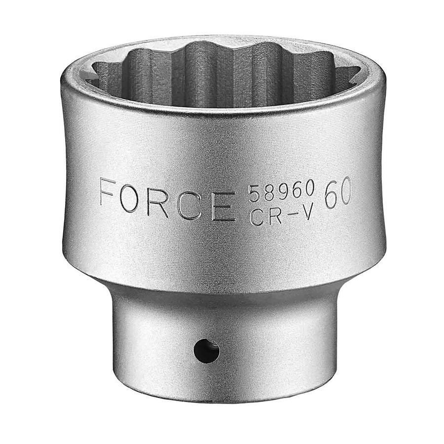 Force 1" Dr Bihex Socket 75Mm - 3 Pack