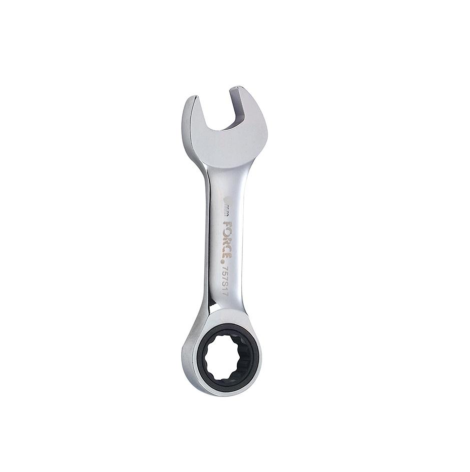 Force Stubby Flat Gear Wrench 9Mm