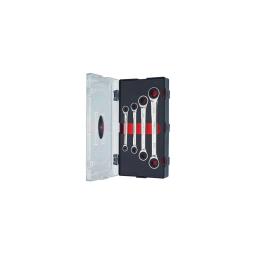 Force 4Pc Star Double Gear Flat Wrench Set E6-E24 Being Withdrawn