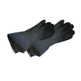 Glove PVC Builders Black Latex HDuty 204mm