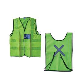 Reflective Waist Jacket Lime X-Large