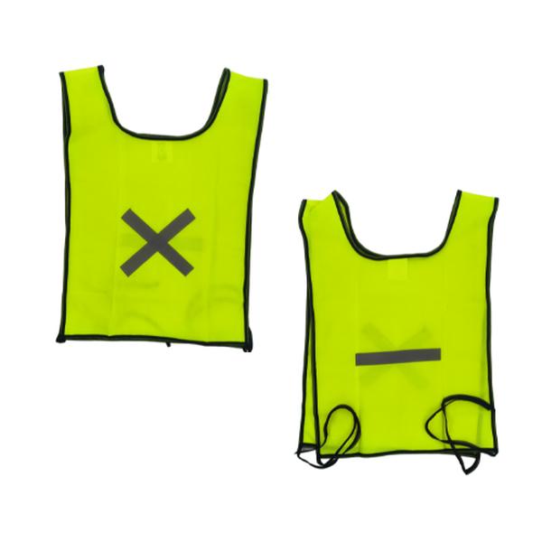Reflective Bibs Day Glow Lime One size fits all