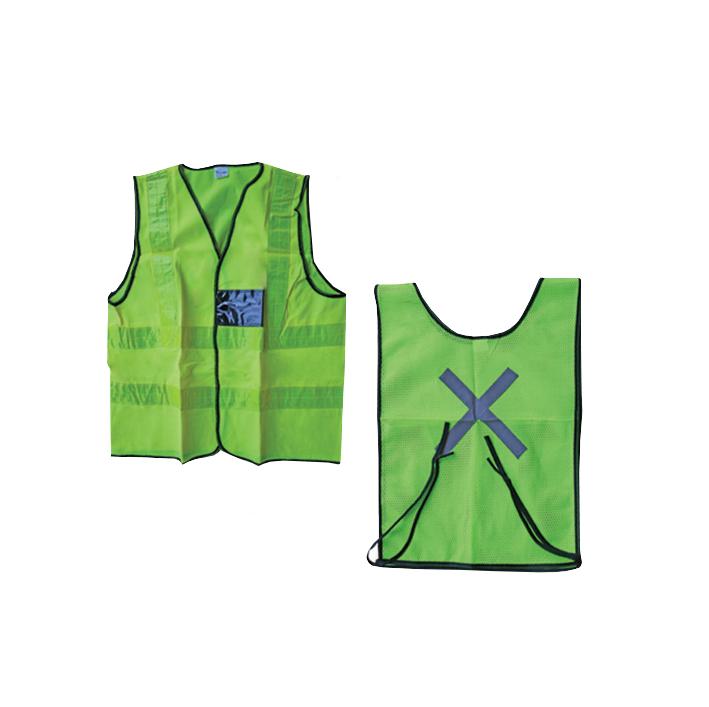 Reflective Waist Jacket Lime XX-Large