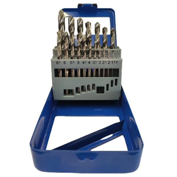 Half Ground Drill 19Pce 1.5-10.0mm