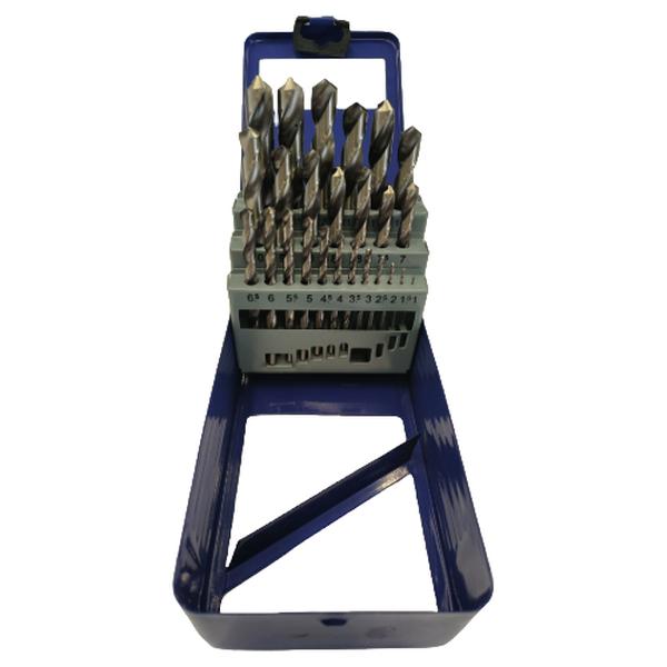 Half Ground Drill 25Pce 1.5-13.0mm