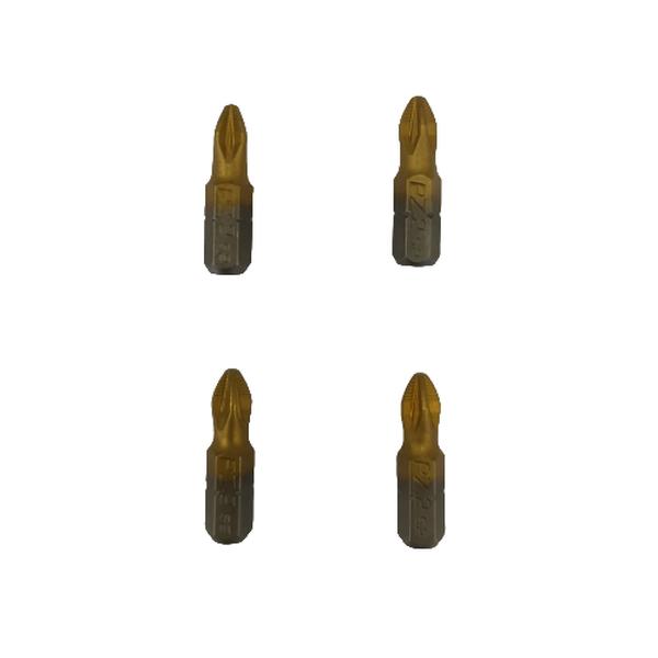 Bits Pozi 4Pce PZ2 x 25