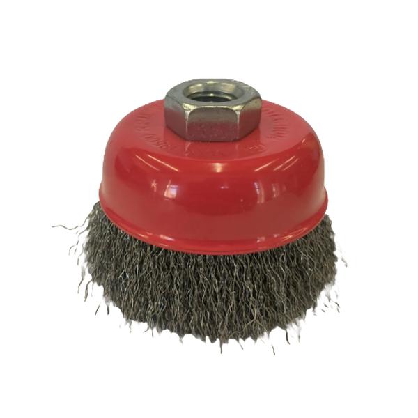 Wire Cup Brush Red 65mm x M14