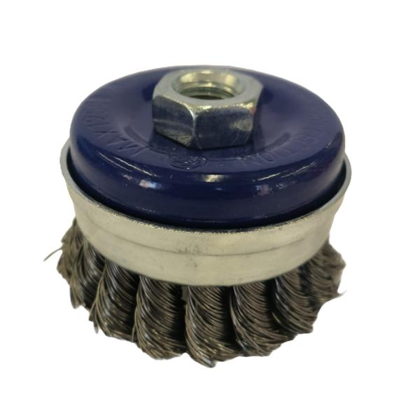 Wire Cup Brush Blue 65mm x M14