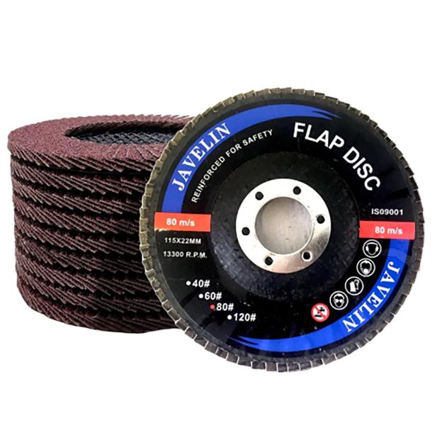 Flap Disc Aluminium Oxide (80 Flaps) 115mm x 60 Grit