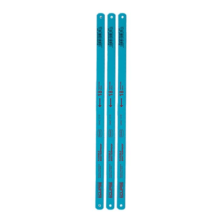 Blades 3Pce Shatterproof HSS Ass 18,24,32 TPI 300mm