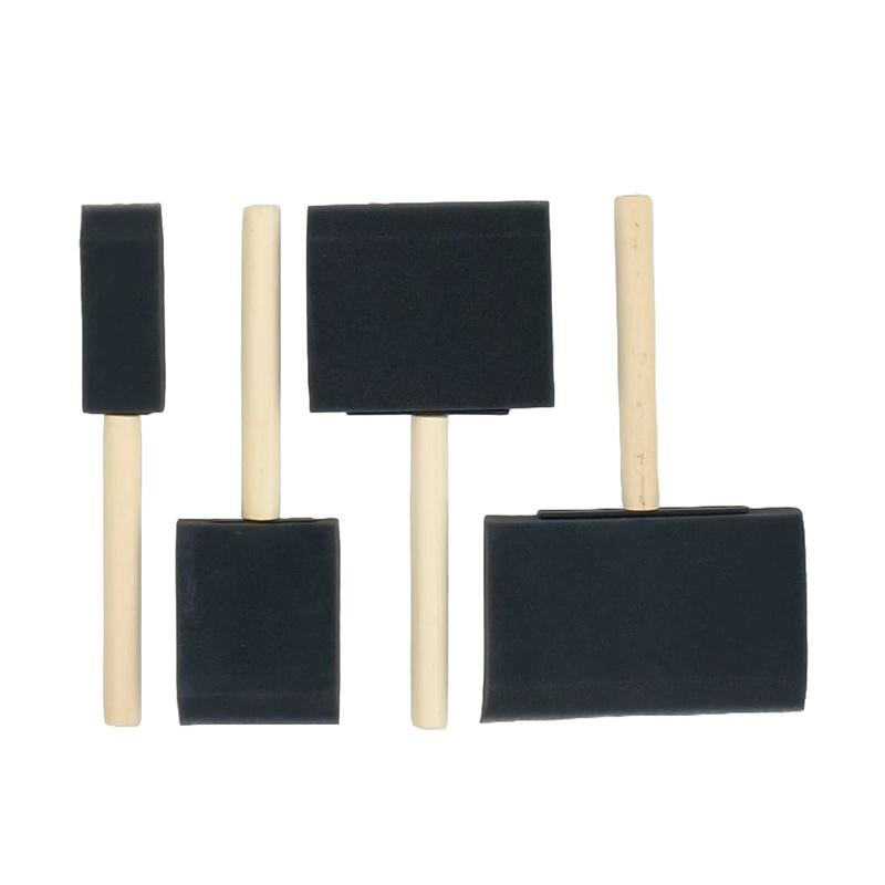 Paint Brush Sponge 4Pce Set 25,50,75,100mm