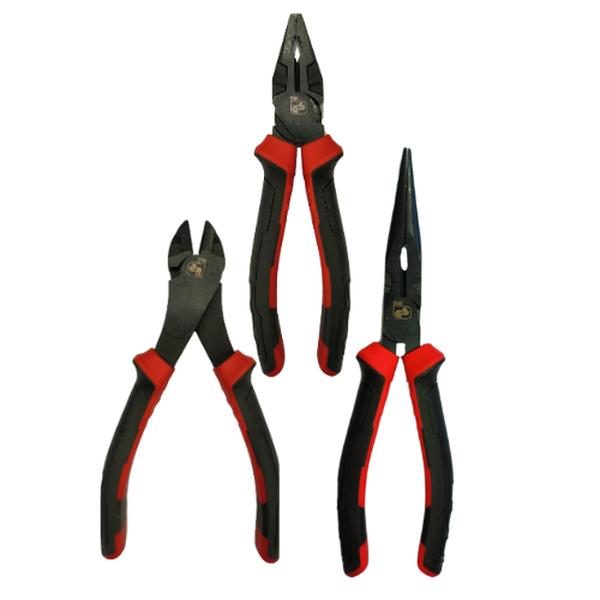 Pliers Electricians Set 3Pce 200mm