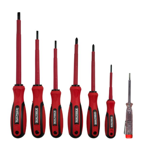 Screwdriver Elec. 1000V 7Pce in Box 7Pce