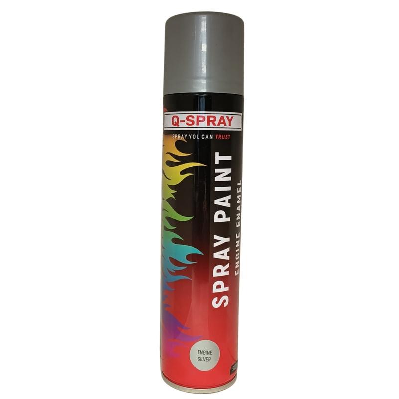Spray Paint Engine Enamel Silver 300ml