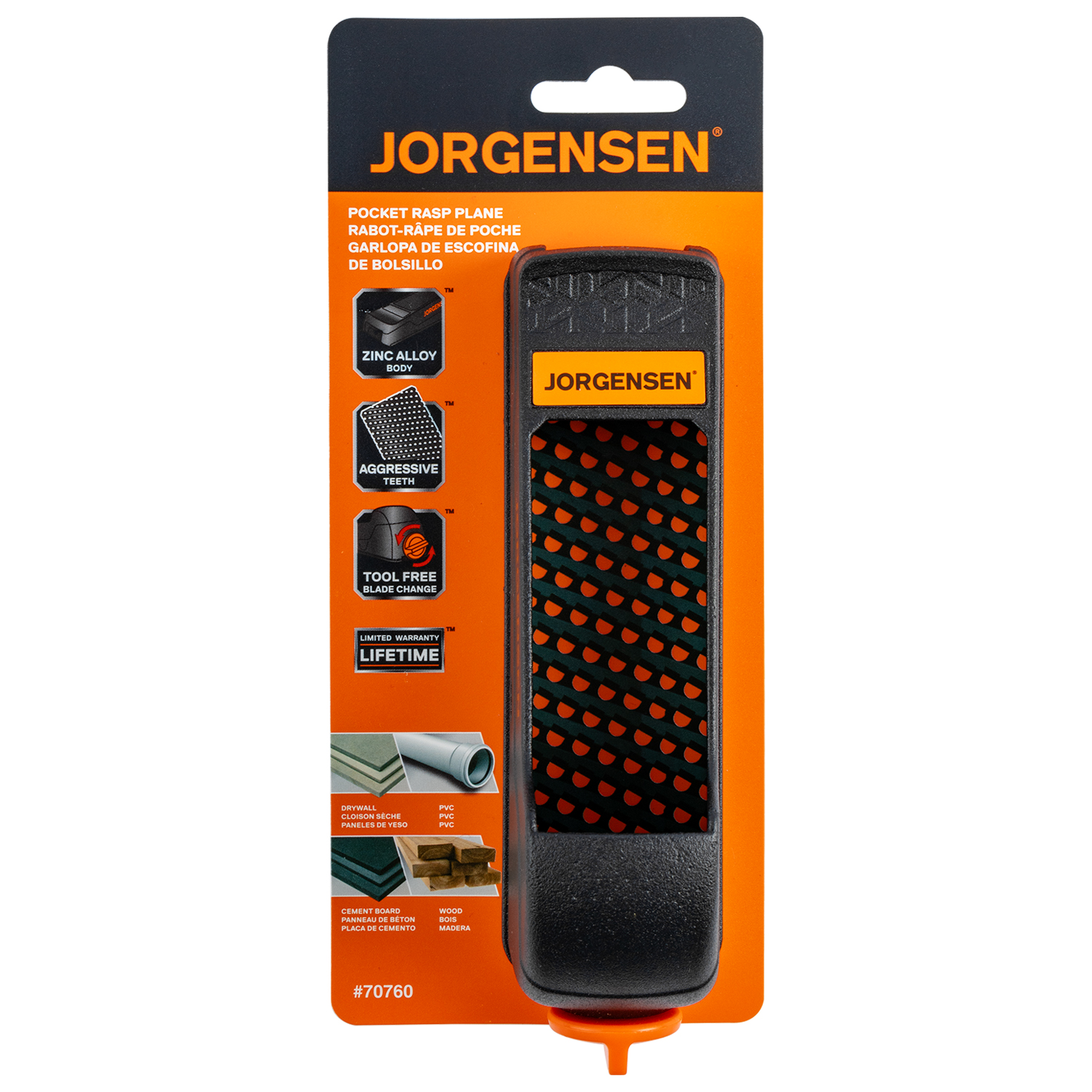 Jorgensen Pony 6' Pocket Rasp Plane