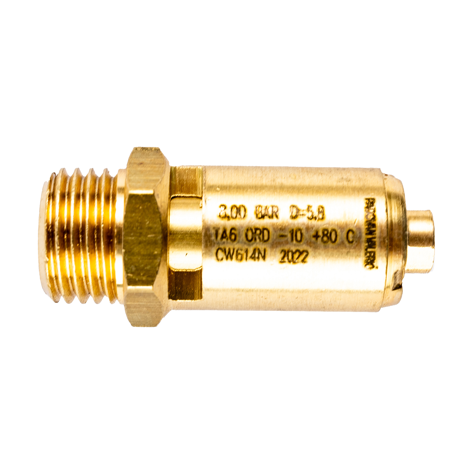Safety Valve 1/4"Preset 8 Bar