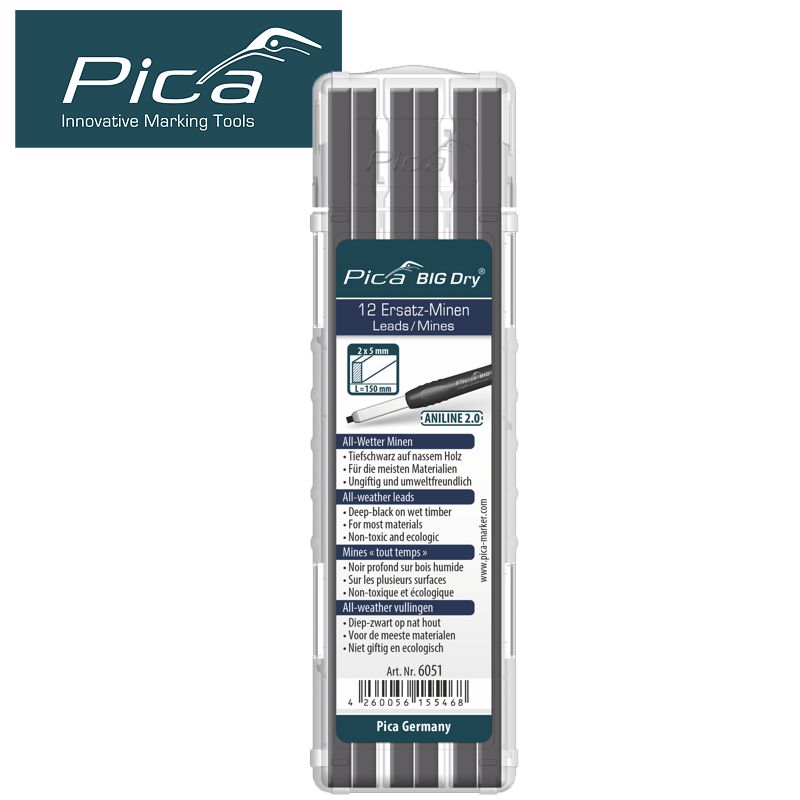 Pica Pica Big Dry Refillaniline All Weather Leads