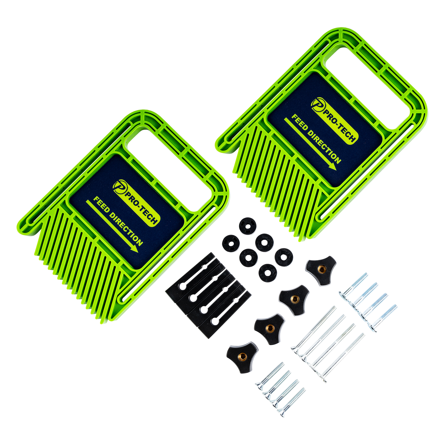 Pro-Tech Lengthen Feather Board 2Pc Set Incl. Fixings