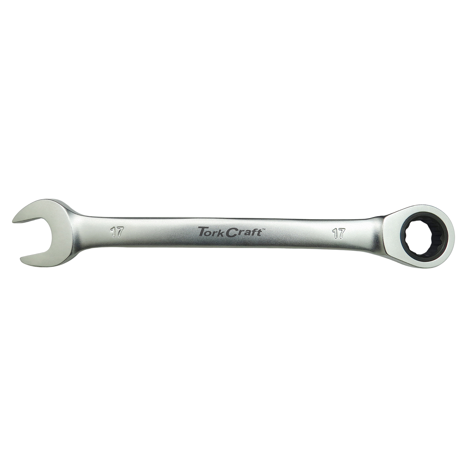 Tork Craft Combination Ratchet Wrench 17Mm Fixed Head Spanner