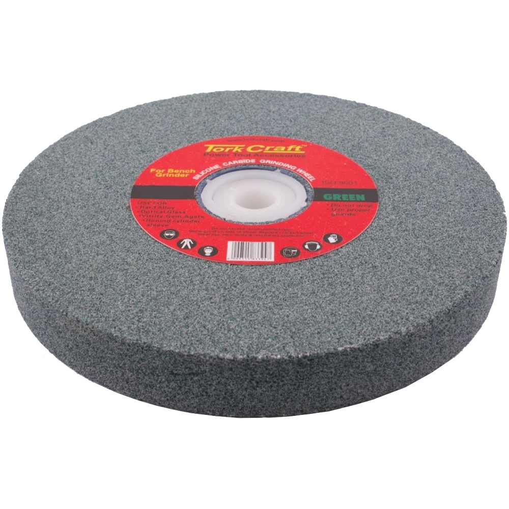 Tork Craft Grinding Wheel 250 X 40 X 50.8Mm Bore Fine 60G Green