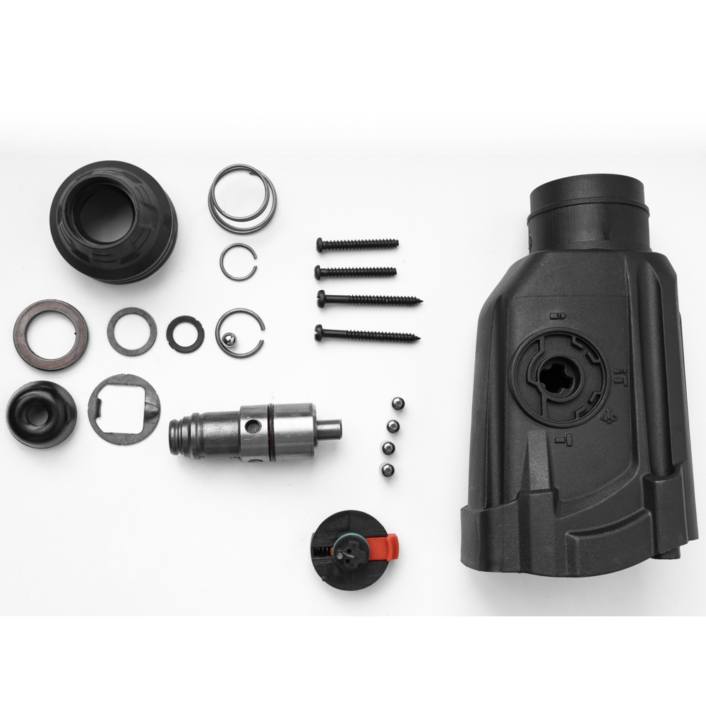 Chuck & Gear Housing Assembl Kit (1-7) For Tcrh0800