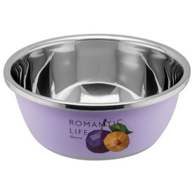 Plum Stainless Steel Whipping Bowl - 28 cm - 3 Pack
