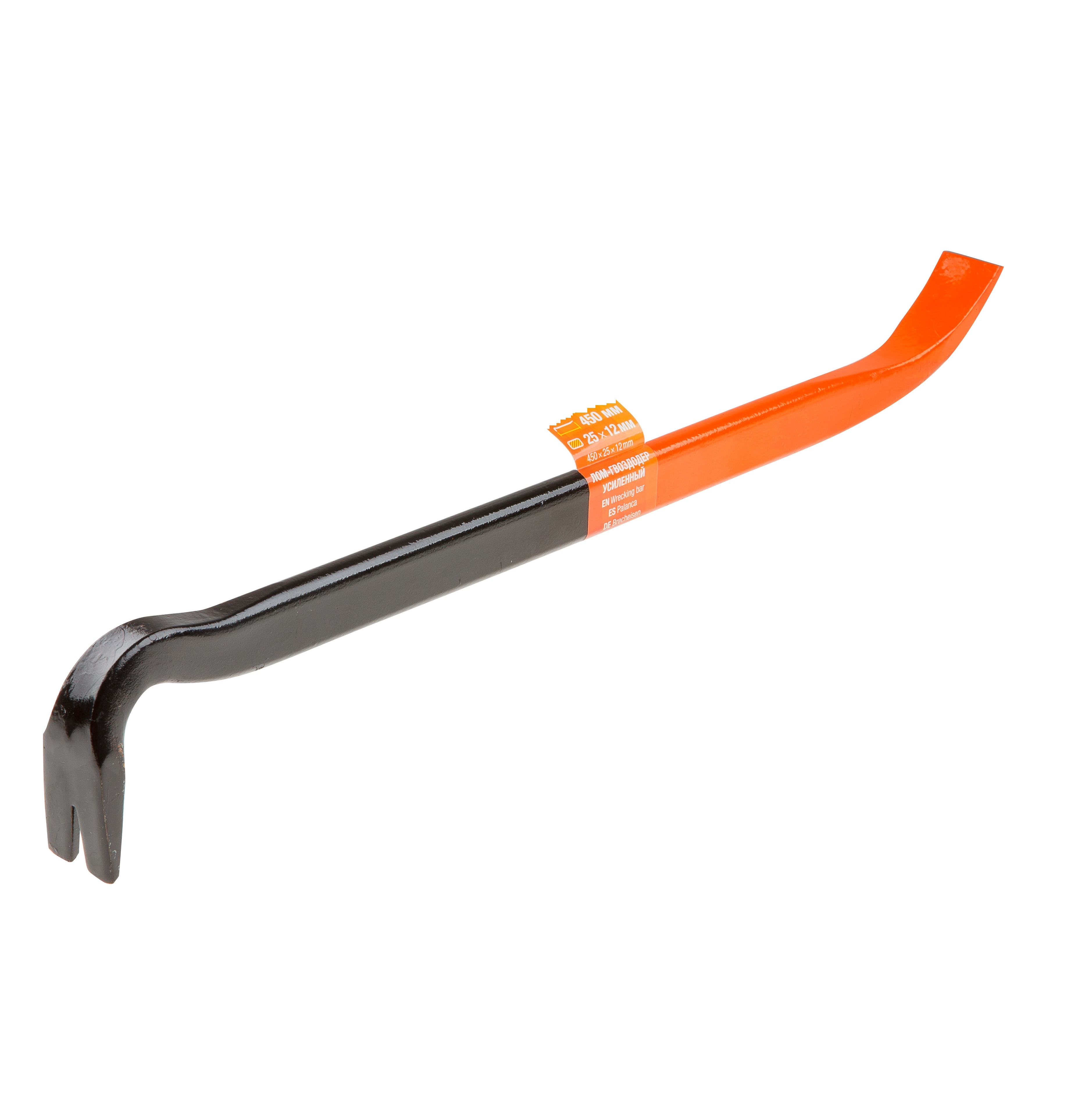 Wrecking Bar, Heavy Duty 450X25X12mm - 2 Pack